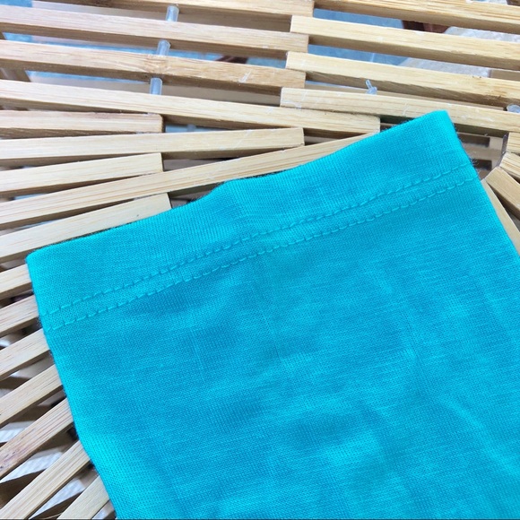 NEW!!! Waterfall Hem Cardigan in Bright Turquoise - Picture 6 of 8